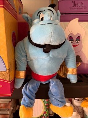 Disney Aladdin Genie Scentsy Buddy NEW Retired in Box + Three Wishes Scent Pak